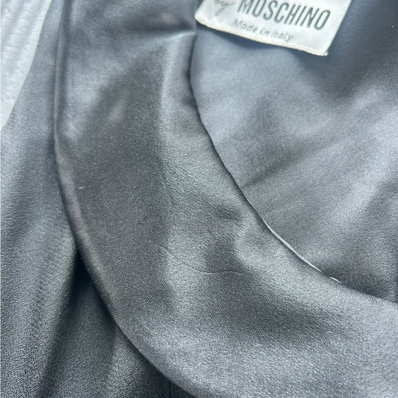 Moschino Cheap and Chic Black Double-Breasted Mini Dress - Picture 3 of 10